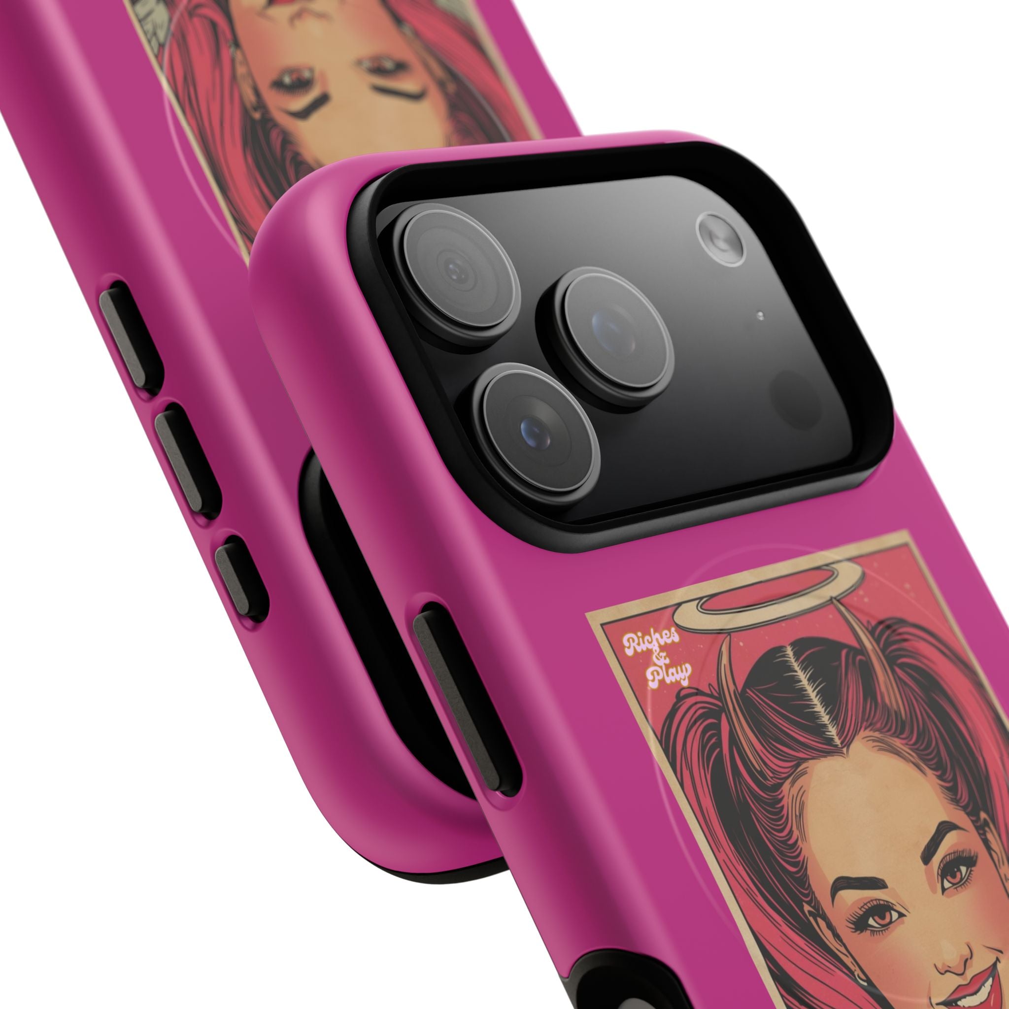 Good & Devilish iPhone 17 Case — Heaven & Hell Magnetic Phone Case