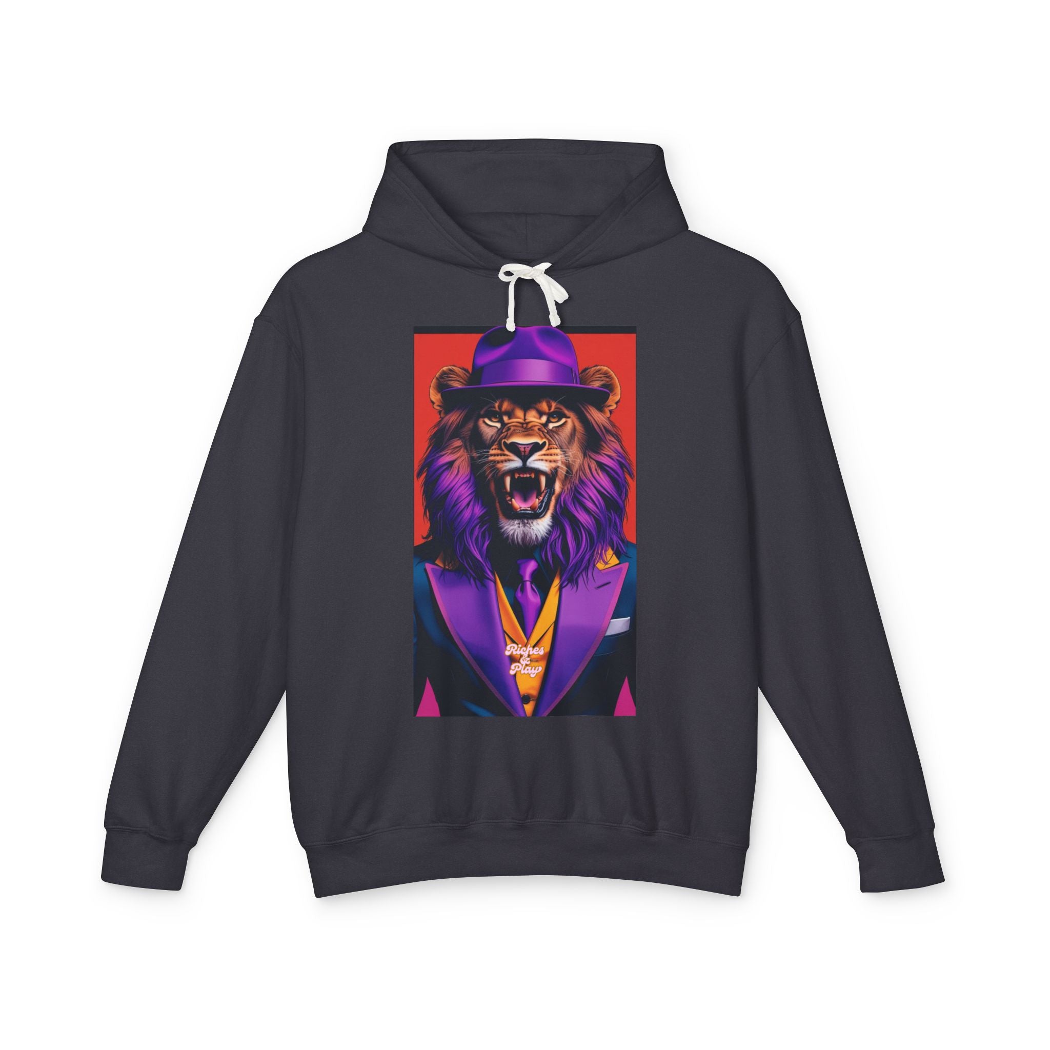 Lion Boss Artistic Hoodie | Shh...It's Art Collection | Riches & Play