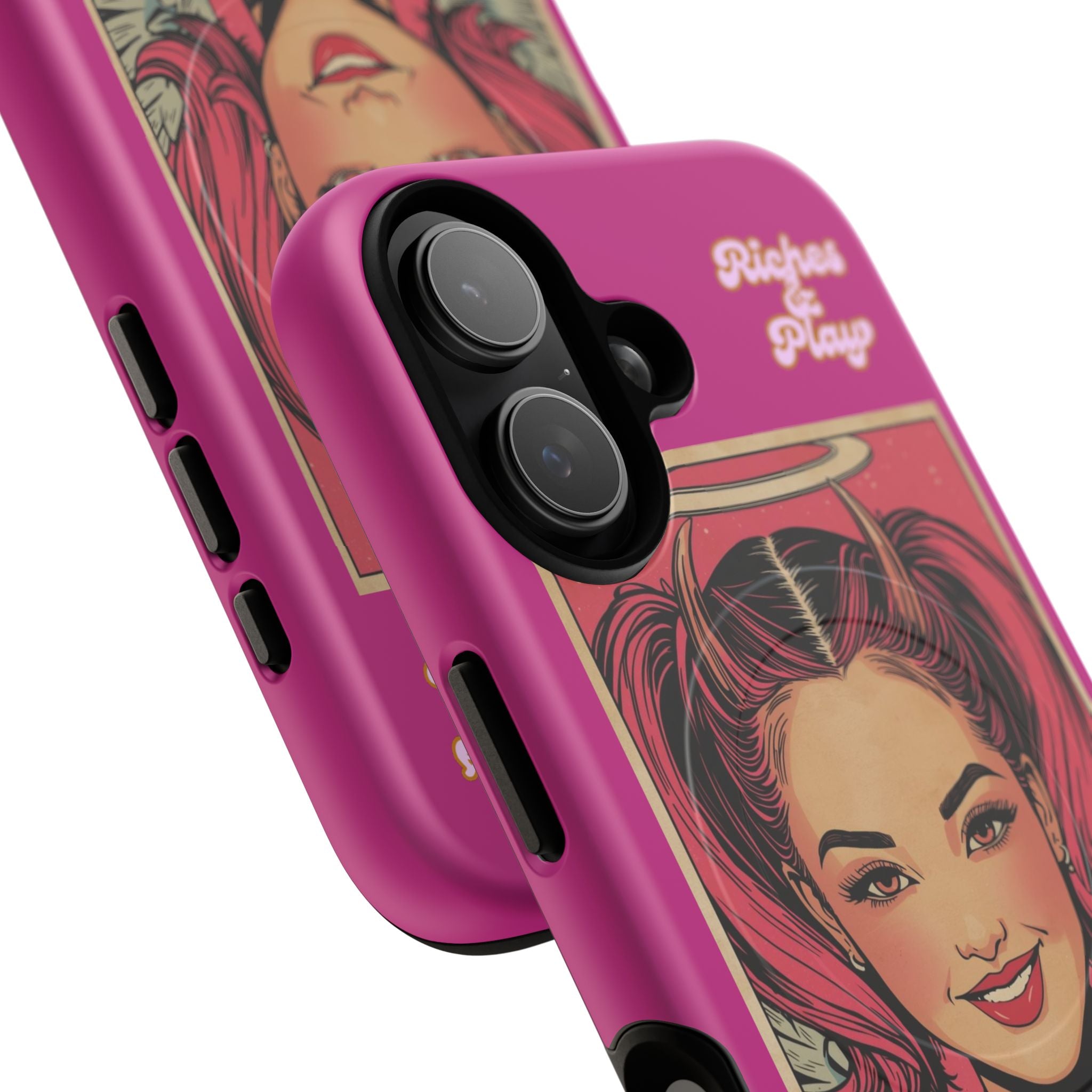 Good & Devilish iPhone 17 Case — Heaven & Hell Magnetic Phone Case