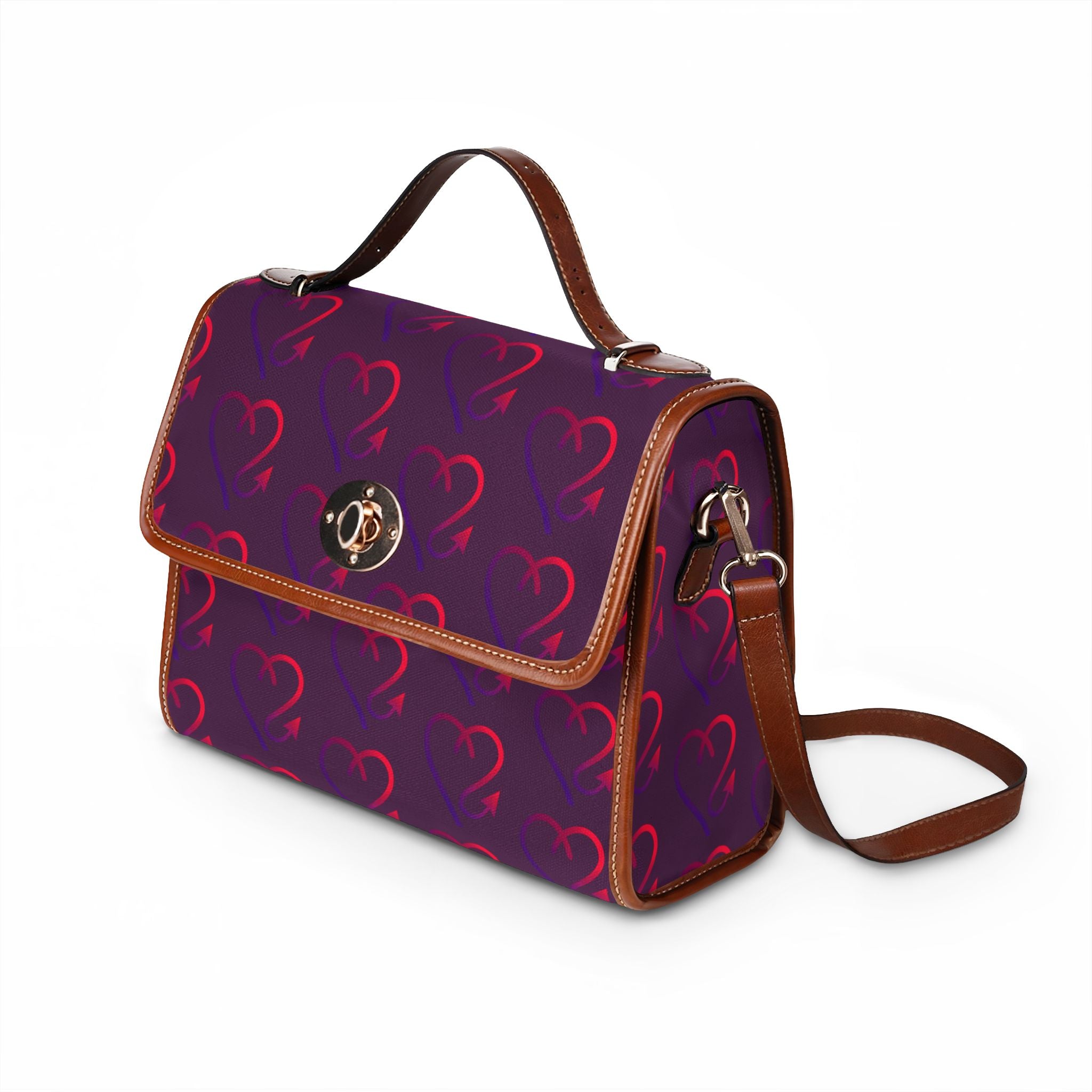 Good & Devilish Waterproof Canvas Bag – Statement Travel Organizer | Riches & Play