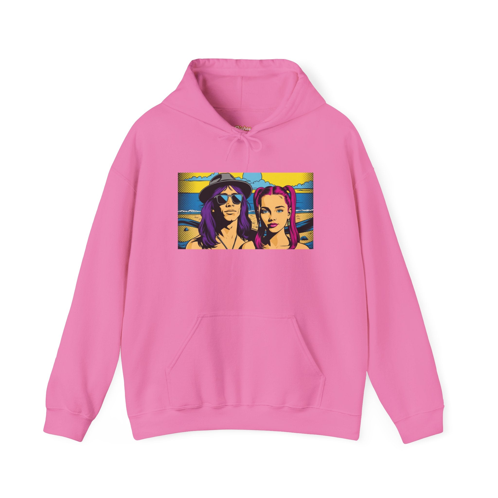 Lovers & Beach Hoodie | Shh...It's Art Collection | Riches & Play