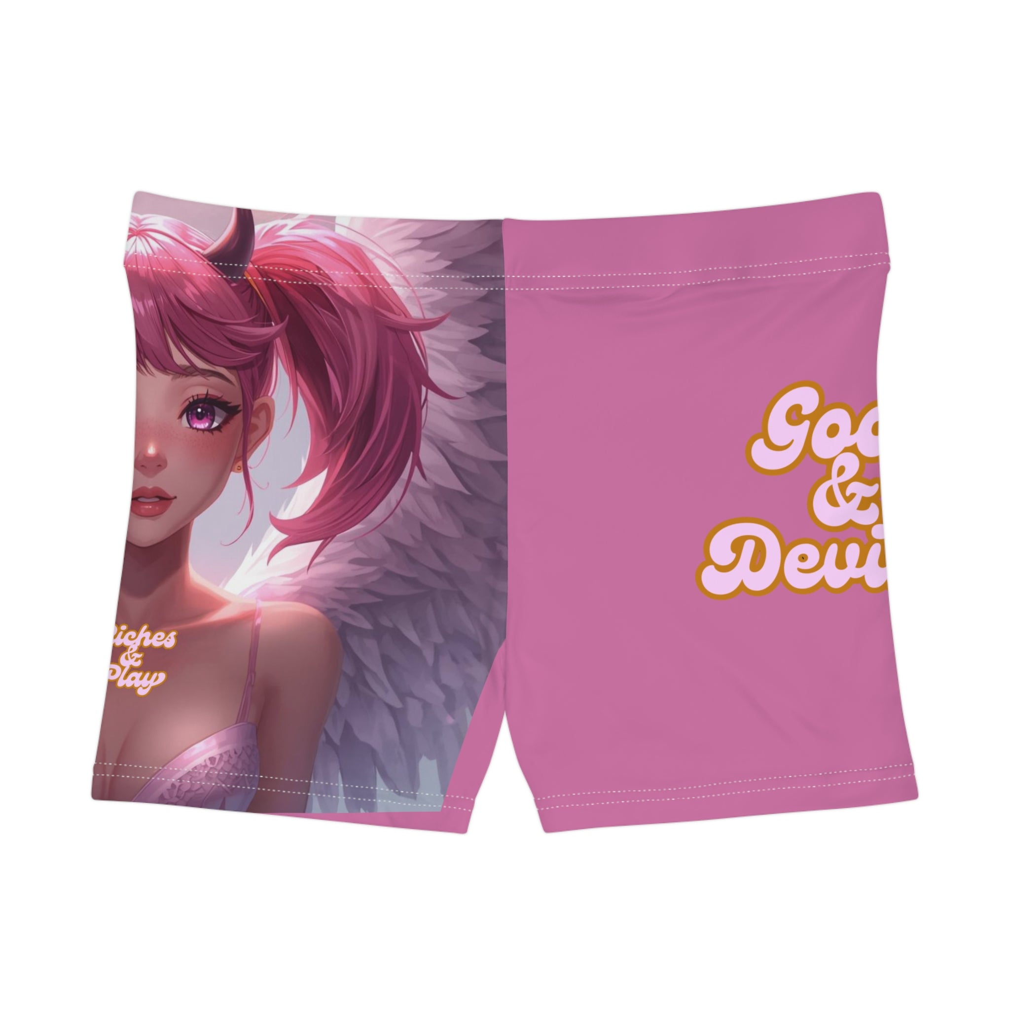 Good & Devilish Gym Shorts | Riches & Play