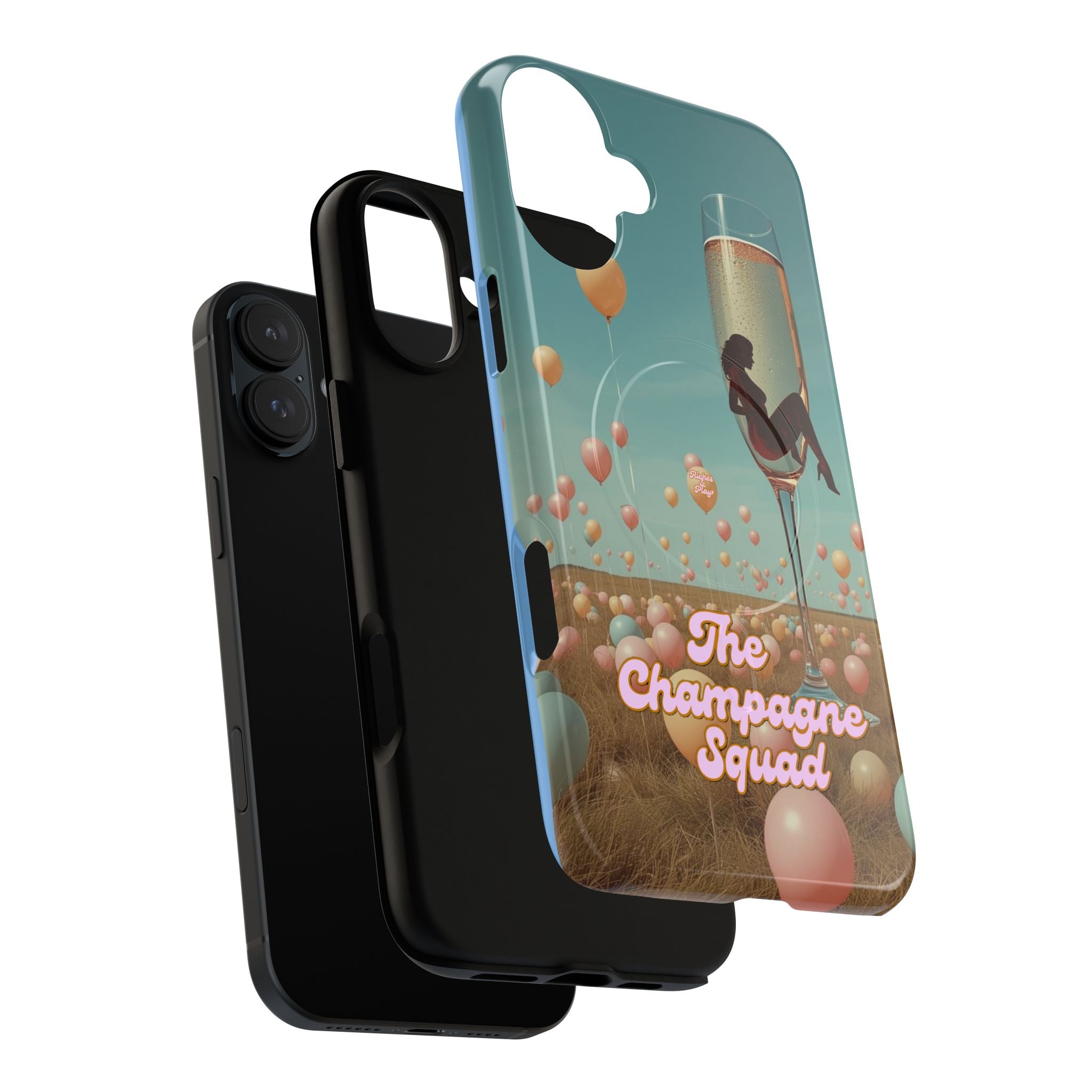 Tough Magnetic Case — Champagne Squad Sexy Lady Freedom Design