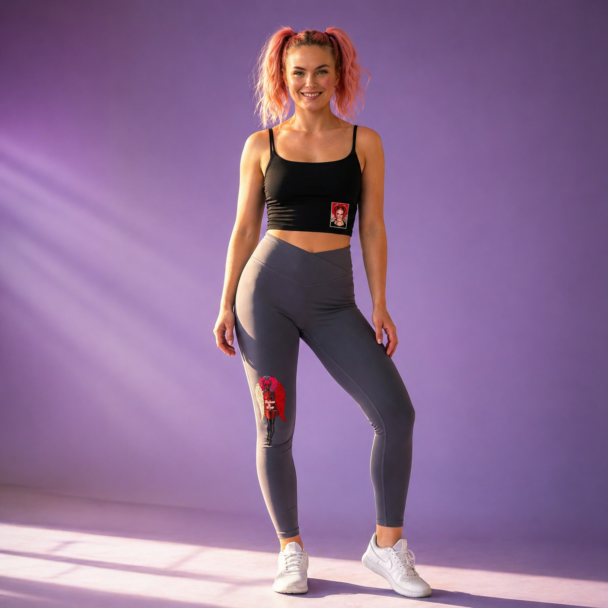 Luxe 'Good & Devilish Sports Bra | Riches & Play