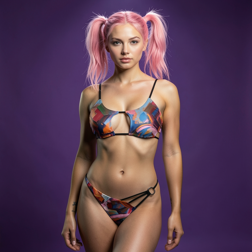 Lovers in lust Cutout Bikini | Shh...It's Art