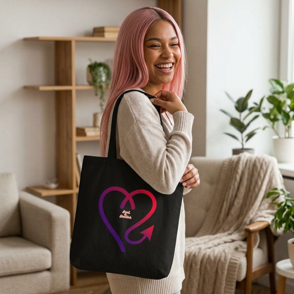 Good & Devilish Tote Bag – Statement Everyday Carry | Riches & Play