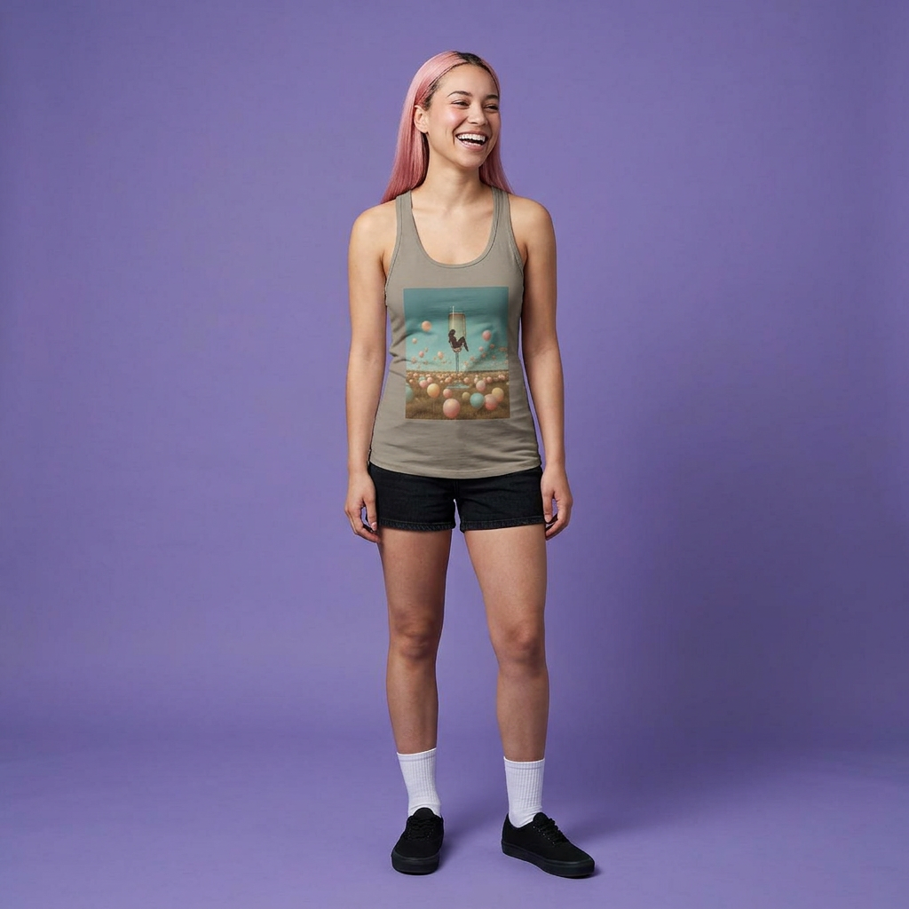 Champagne Party Racerback Tank | Champagne Squad | Riches & Play