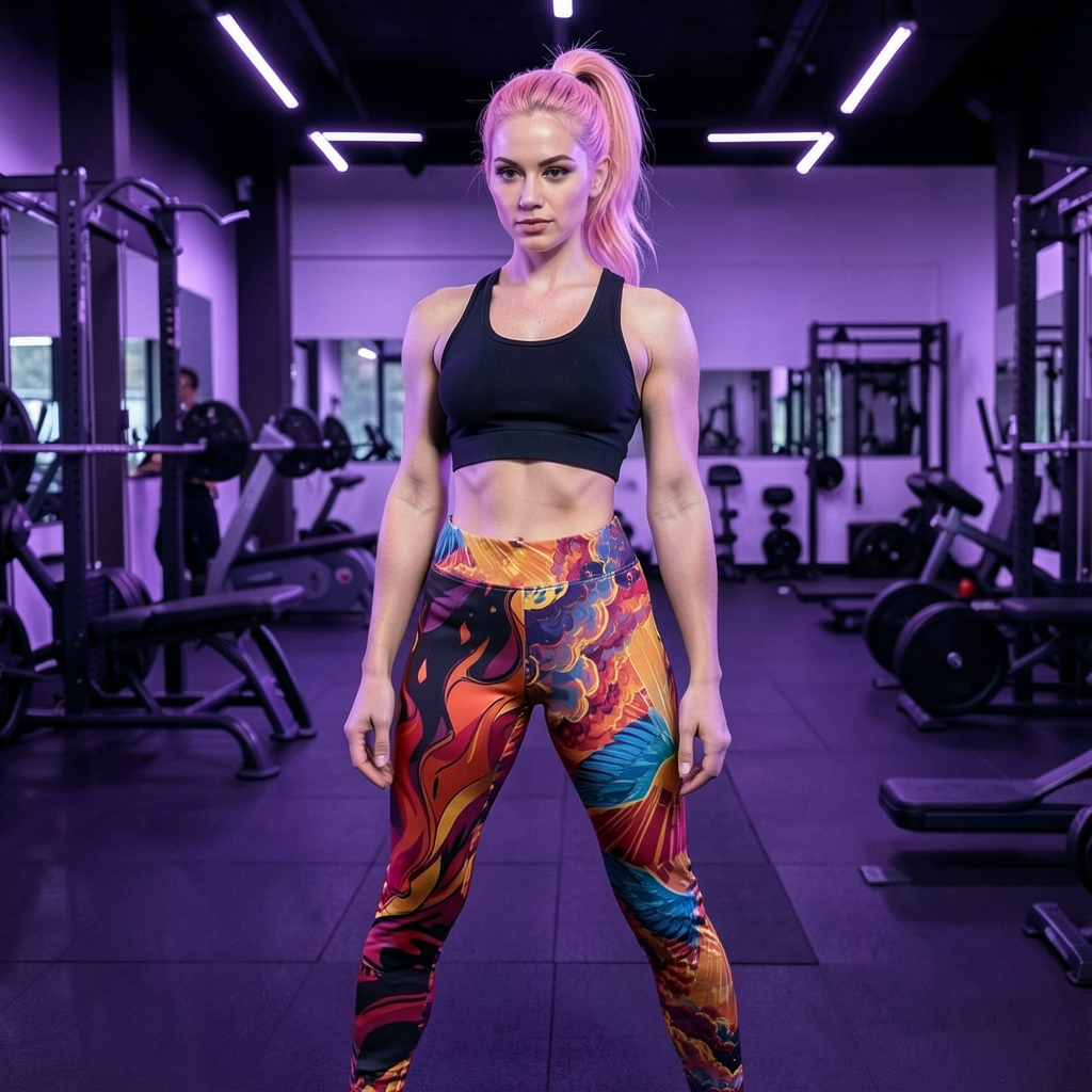 Heaven & Hell Leggings – High-Waisted Bold Activewear | Riches & Play