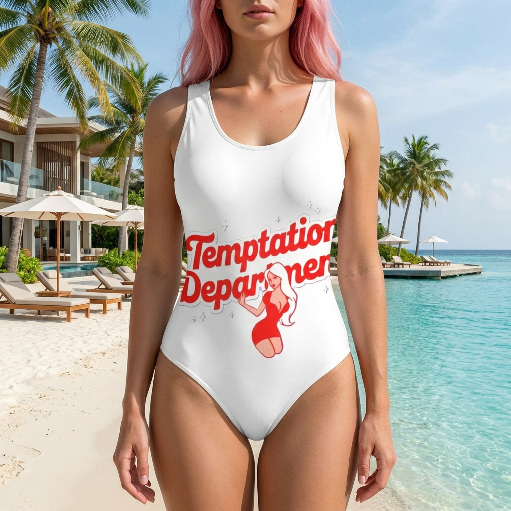 Temptation Department | Tie-Back Wide Strap One-Piece