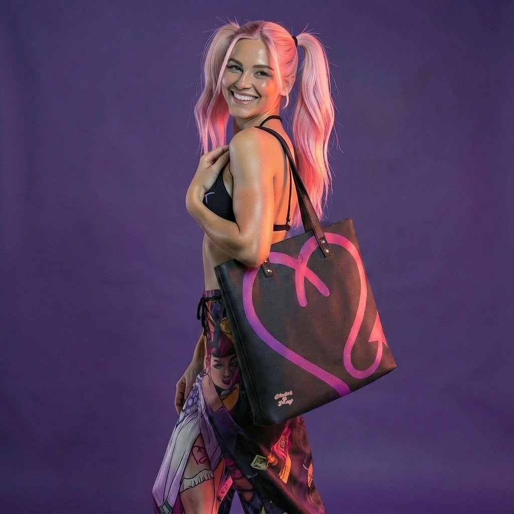 'Good & Devilish' Artistic Tote