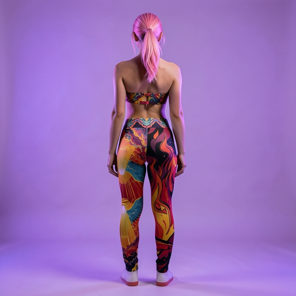 Heaven & Hell Leggings – High-Waisted Bold Activewear | Riches & Play