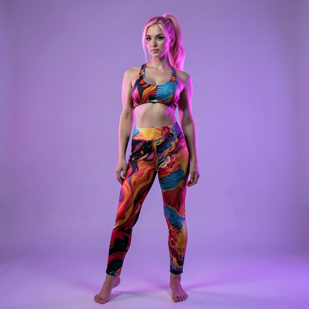 Heaven & Hell Leggings – High-Waisted Bold Activewear | Riches & Play
