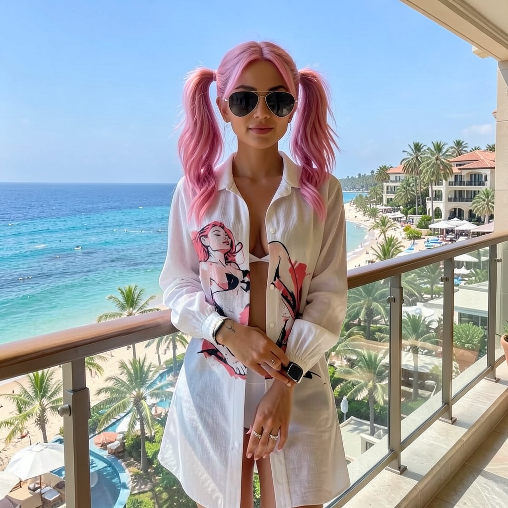 Private View – Oversized Long-Sleeve Button-Up