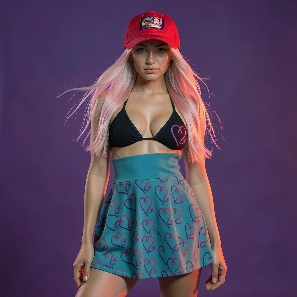 'Artistry' Leather Patch Hat | Shh...It's Art Collection | Riches & Play