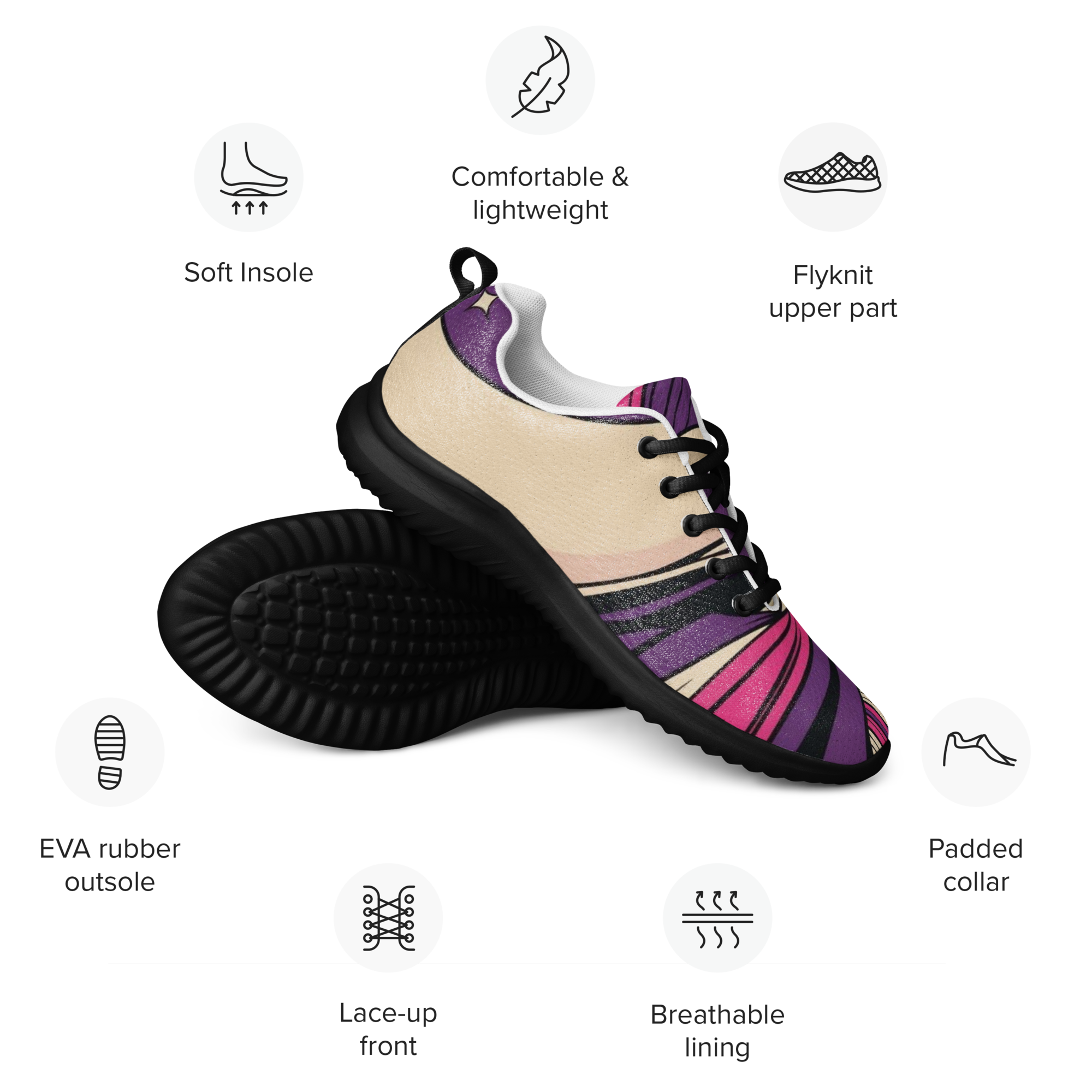 Modern Muse | Artistic Athletic Sneakers